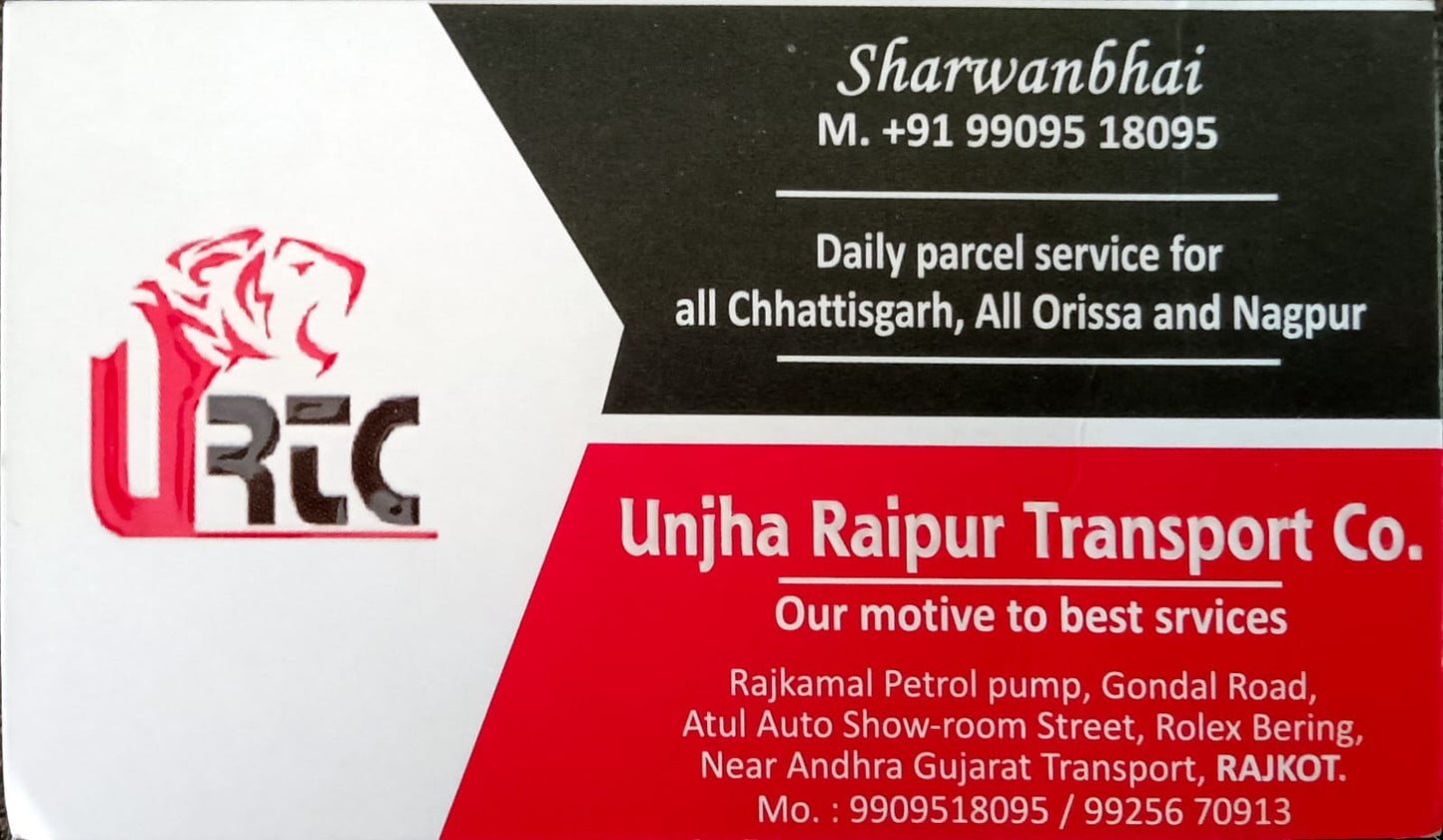 (URTC) UNJHA RAIPUR TRANSPORT COMPANY