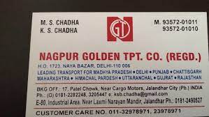 NAGPUR GOLDEN TRANSPORT CO.